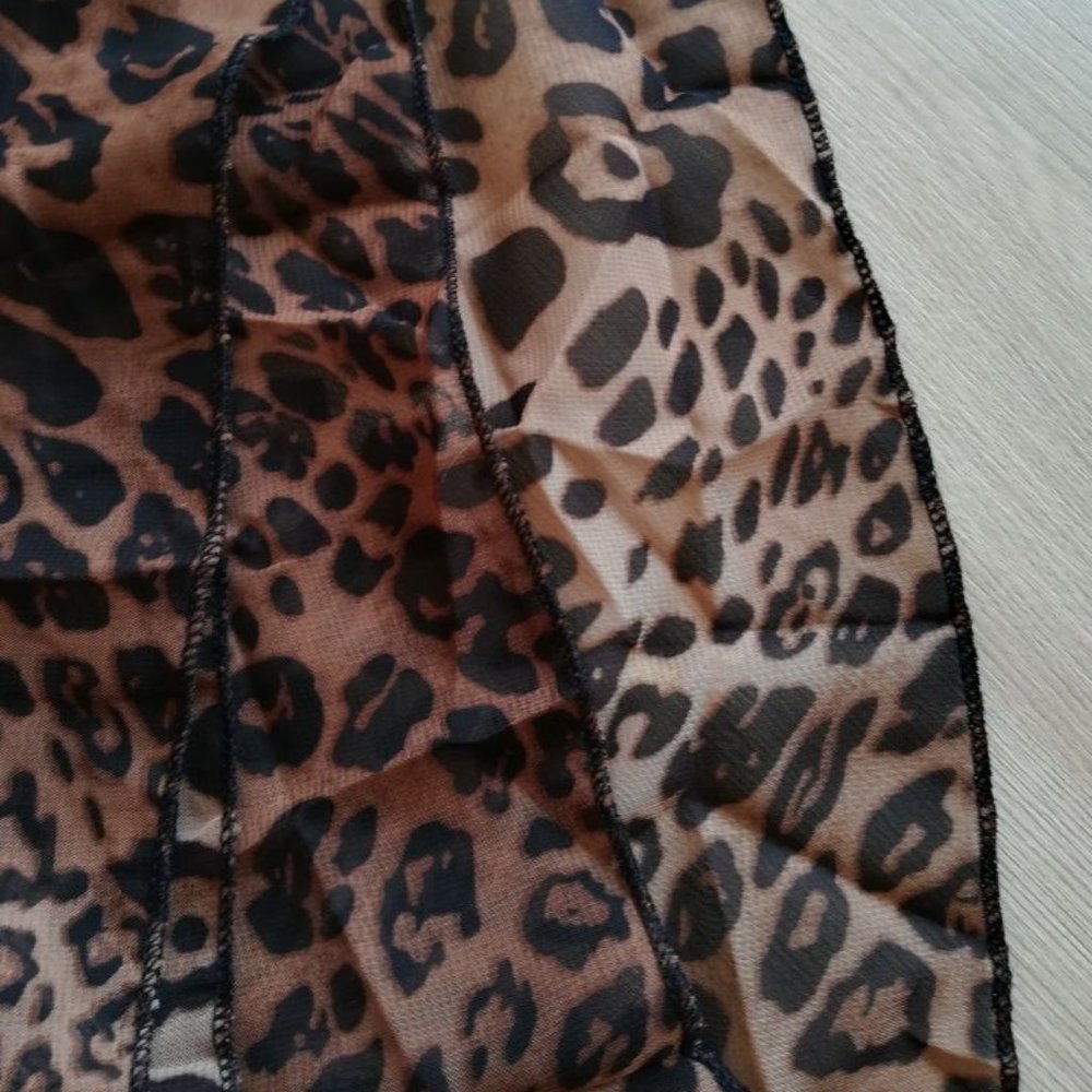 LEOPARD PRINT MAXI DRESS - Picture 6 of 8
